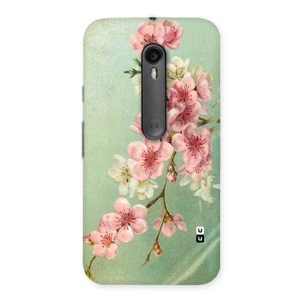 Blossom Cherry Design Back Case for Moto G3