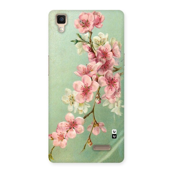 Blossom Cherry Design Back Case for Oppo R7