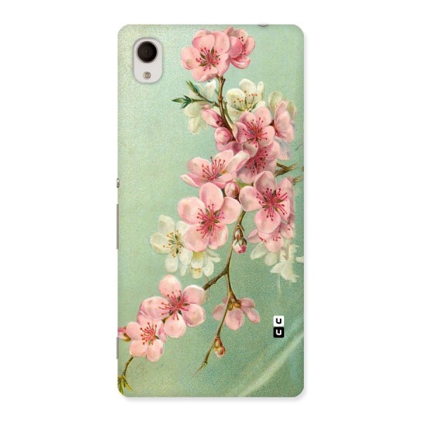 Blossom Cherry Design Back Case for Sony Xperia M4