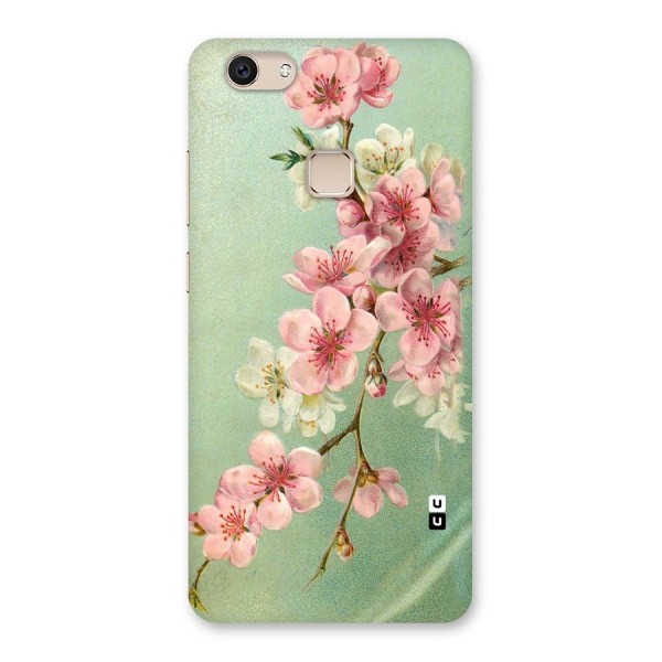 Blossom Cherry Design Back Case for Vivo V7