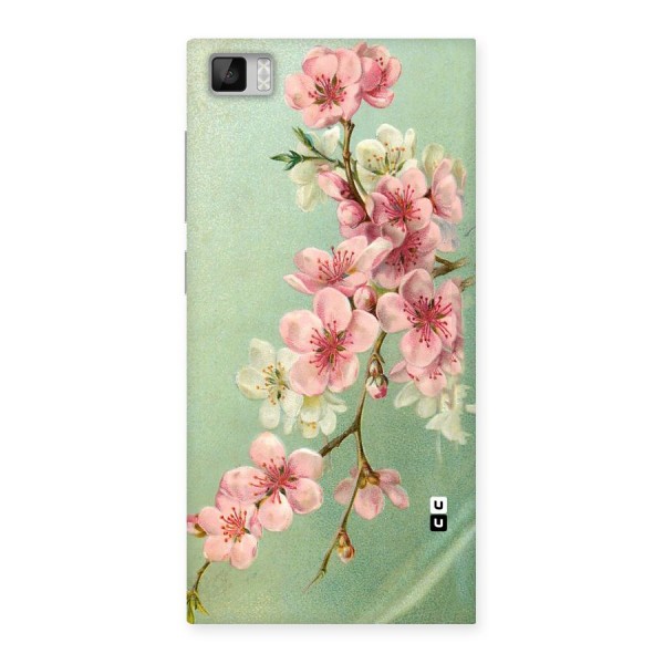 Blossom Cherry Design Back Case for Xiaomi Mi3