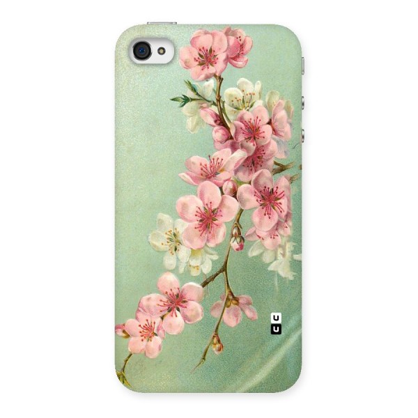 Blossom Cherry Design Back Case for iPhone 4 4s