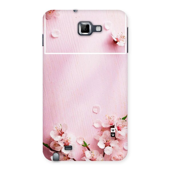 Blossom Frame Pink Back Case for Galaxy Note