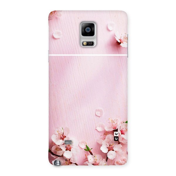 Blossom Frame Pink Back Case for Galaxy Note 4