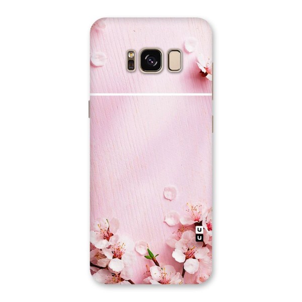 Blossom Frame Pink Back Case for Galaxy S8