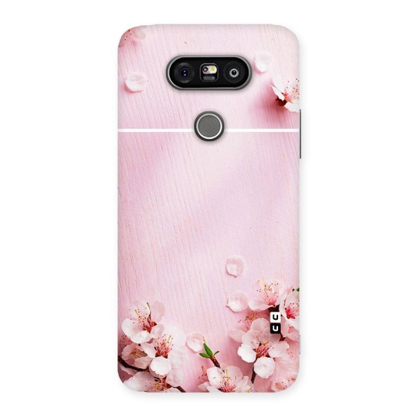 Blossom Frame Pink Back Case for LG G5