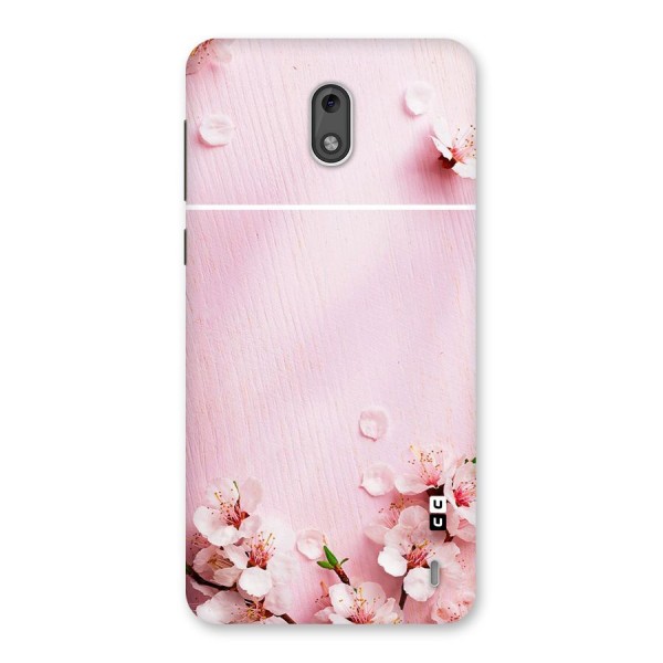 Blossom Frame Pink Back Case for Nokia 2