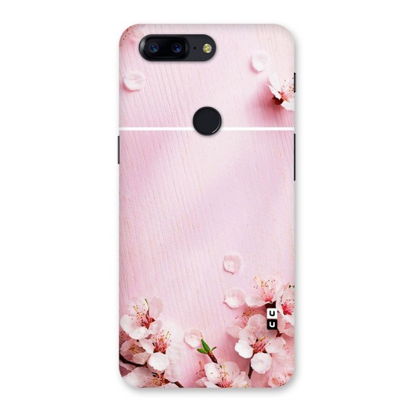 Blossom Frame Pink Back Case for OnePlus 5T