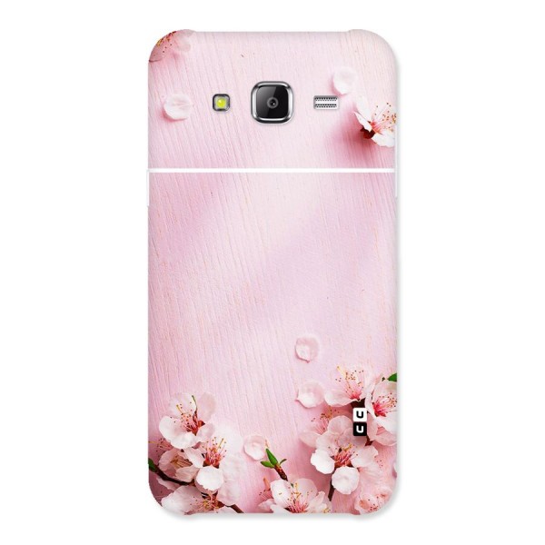 Blossom Frame Pink Back Case for Samsung Galaxy J5