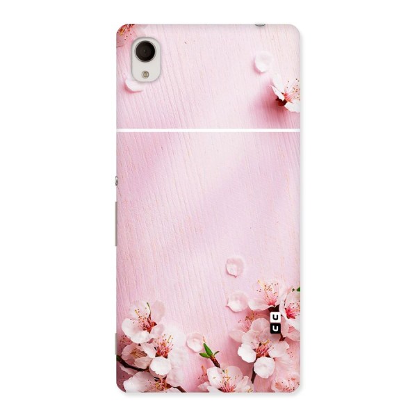 Blossom Frame Pink Back Case for Sony Xperia M4