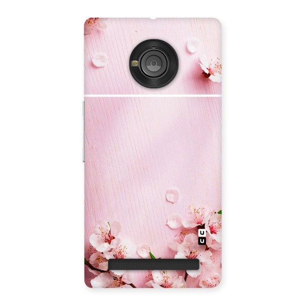 Blossom Frame Pink Back Case for Yu Yuphoria