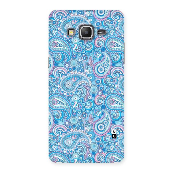 Blue Block Pattern Back Case for Galaxy Grand Prime