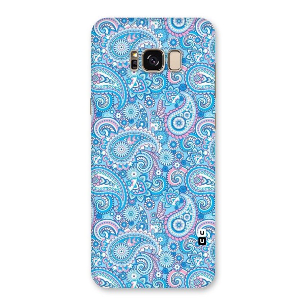 Blue Block Pattern Back Case for Galaxy S8 Plus