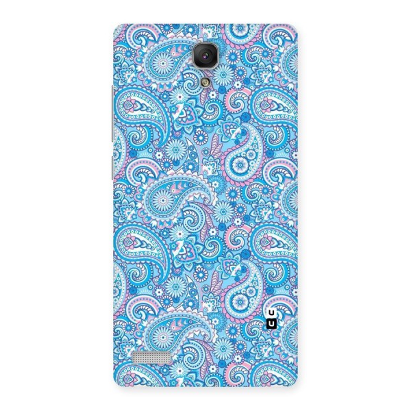 Blue Block Pattern Back Case for Redmi Note