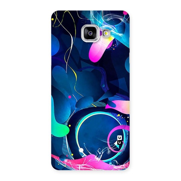 Blue Circle Flow Back Case for Galaxy A5 2016