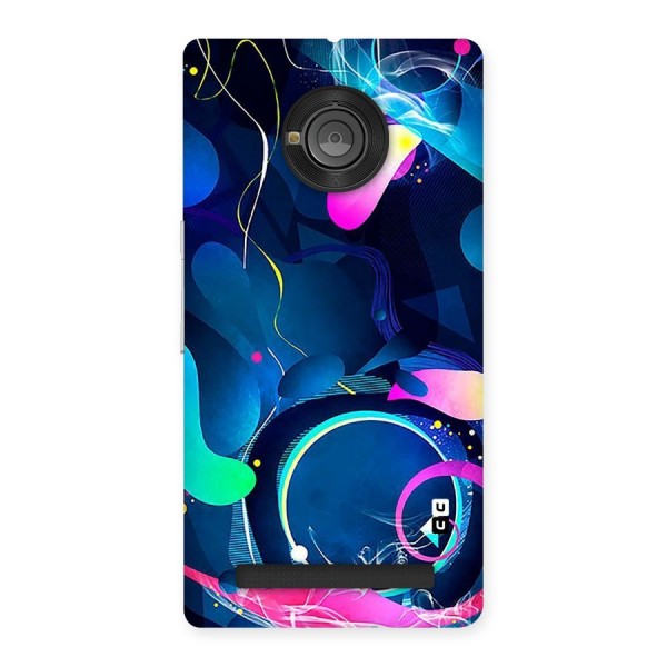 Blue Circle Flow Back Case for Yu Yuphoria