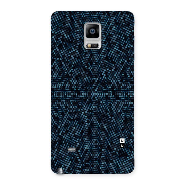 Blue Disco Lights Back Case for Galaxy Note 4