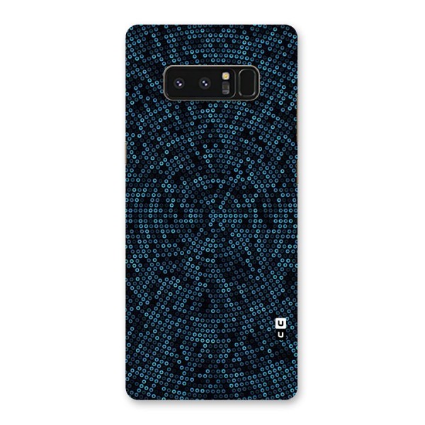 Blue Disco Lights Back Case for Galaxy Note 8