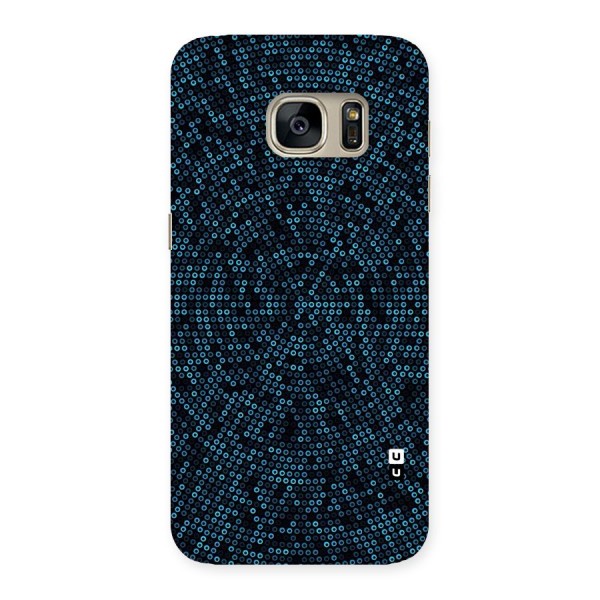 Blue Disco Lights Back Case for Galaxy S7