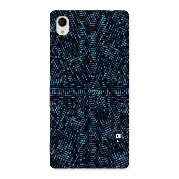 Blue Disco Lights Back Case for Xperia M4 Aqua