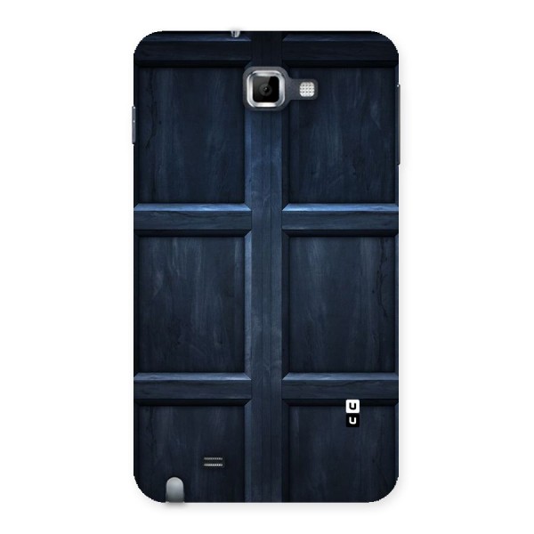 Blue Door Design Back Case for Galaxy Note