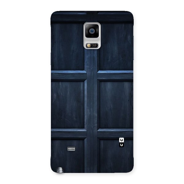 Blue Door Design Back Case for Galaxy Note 4