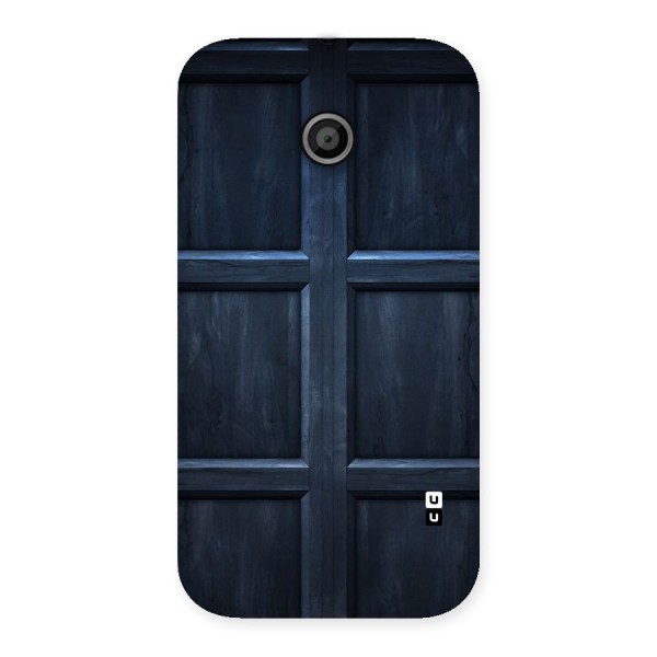 Blue Door Design Back Case for Moto E