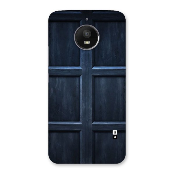 Blue Door Design Back Case for Moto E4 Plus