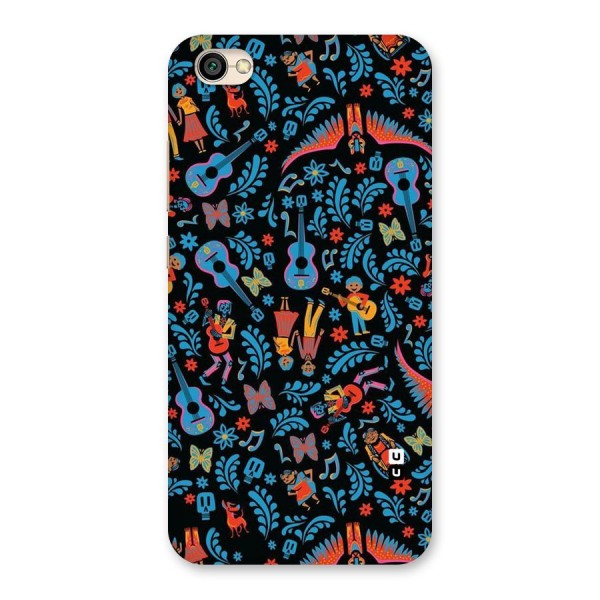 Blue Guitar Pattern Back Case for Redmi Y1 Lite