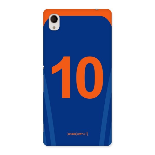 Blue Jersey Back Case for Xperia M4 Aqua