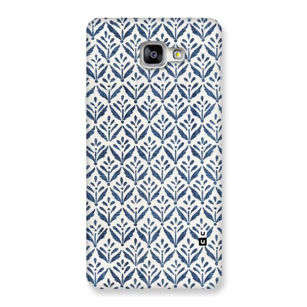 Blue Leaf Back Case for Galaxy A9