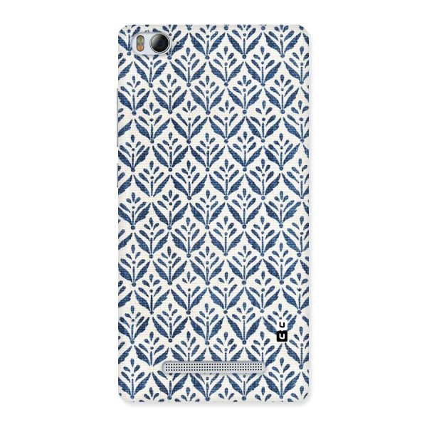 Blue Leaf Back Case for Xiaomi Mi4i