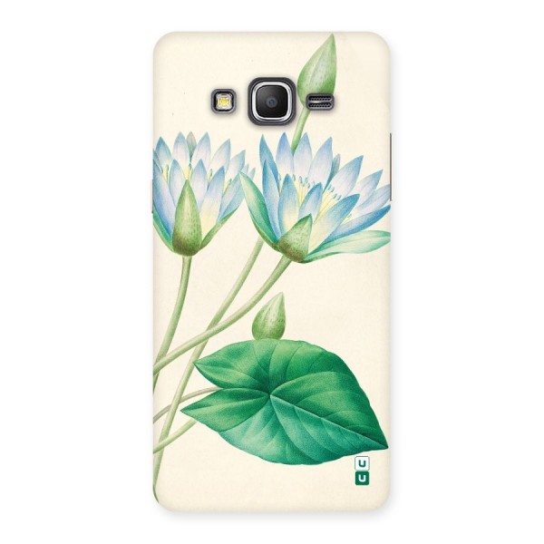 Blue Lotus Back Case for Galaxy Grand Prime