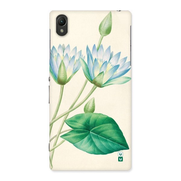 Blue Lotus Back Case for Sony Xperia Z1