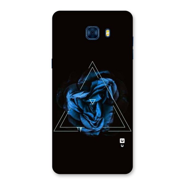 Blue Magic Triangle Back Case for Galaxy C7 Pro