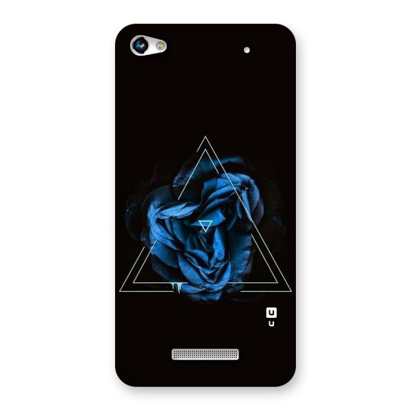 Blue Magic Triangle Back Case for Micromax Hue 2