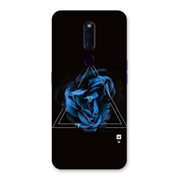 Blue Magic Triangle Back Case for Oppo F11 Pro