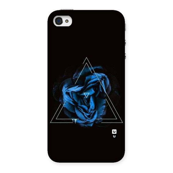 Blue Magic Triangle Back Case for iPhone 4 4s