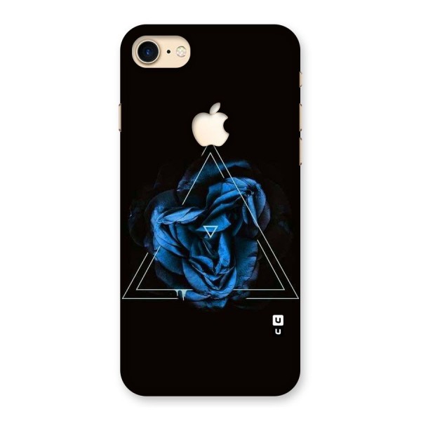 Blue Magic Triangle Back Case for iPhone 7 Apple Cut