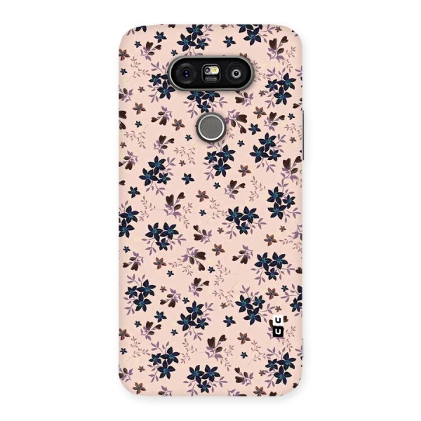 Blue Peach Floral Back Case for LG G5