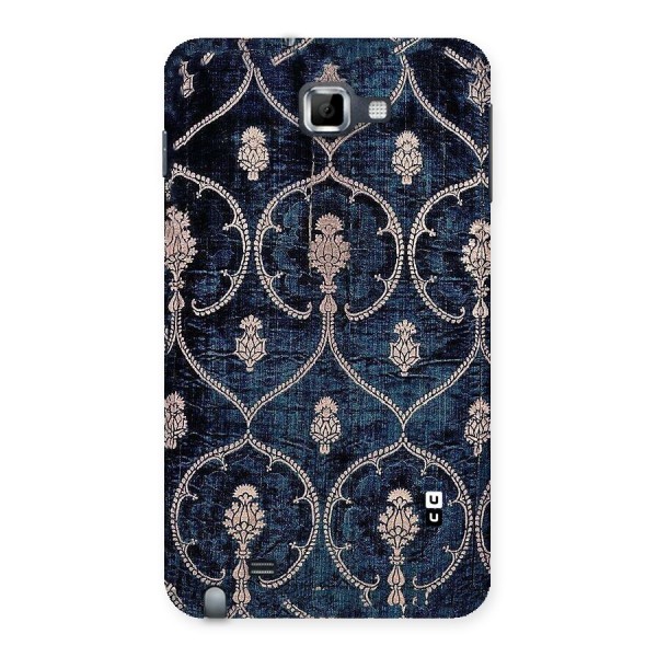 Blue Shade Rug Back Case for Galaxy Note