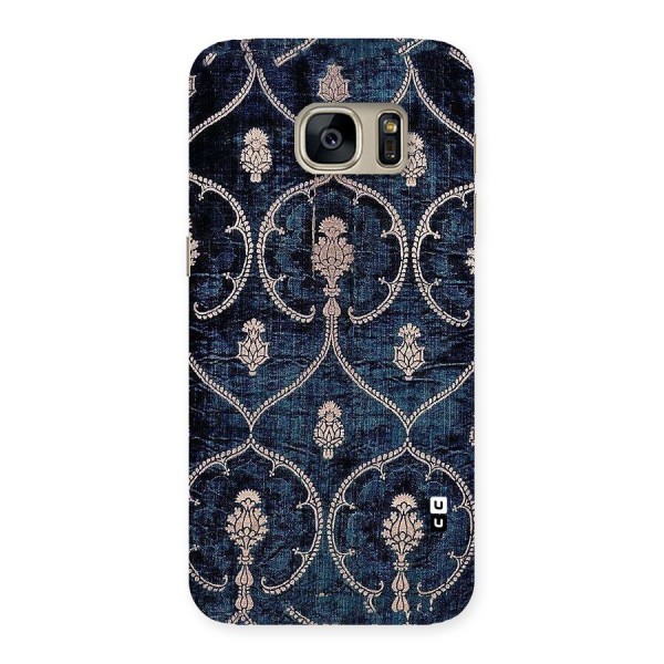 Blue Shade Rug Back Case for Galaxy S7