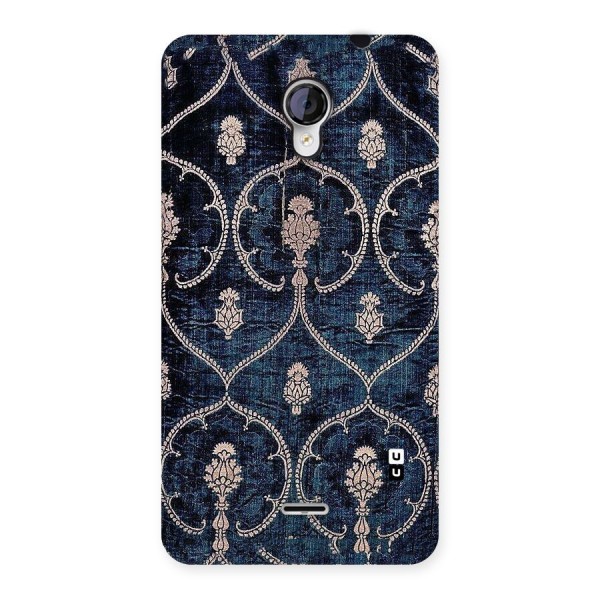 Blue Shade Rug Back Case for Micromax Unite 2 A106