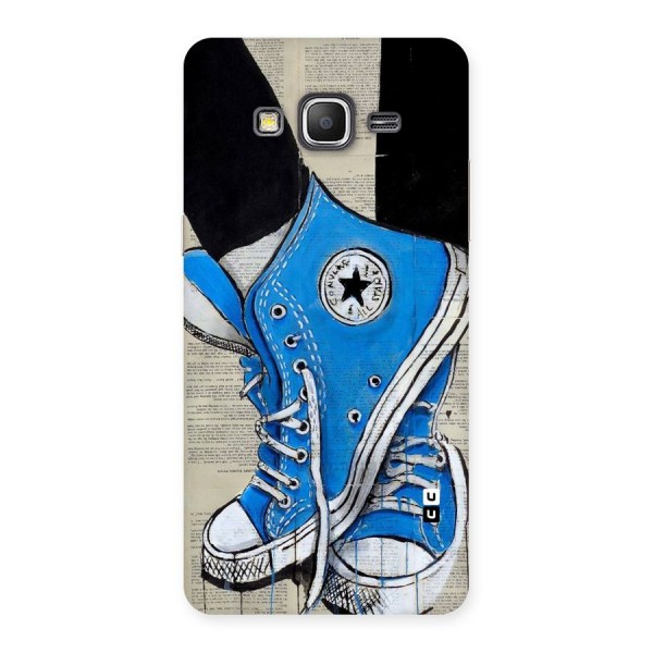 Blue Shoes Back Case for Galaxy Grand Prime