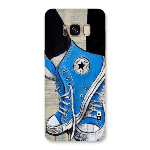 Blue Shoes Back Case for Galaxy S8