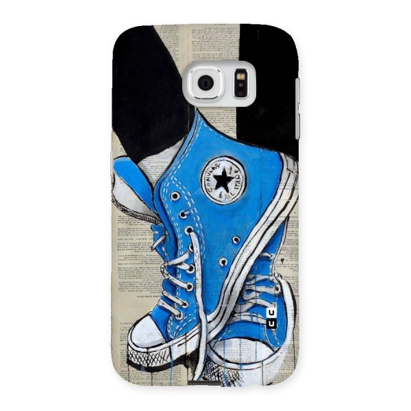 Blue Shoes Back Case for Samsung Galaxy S6