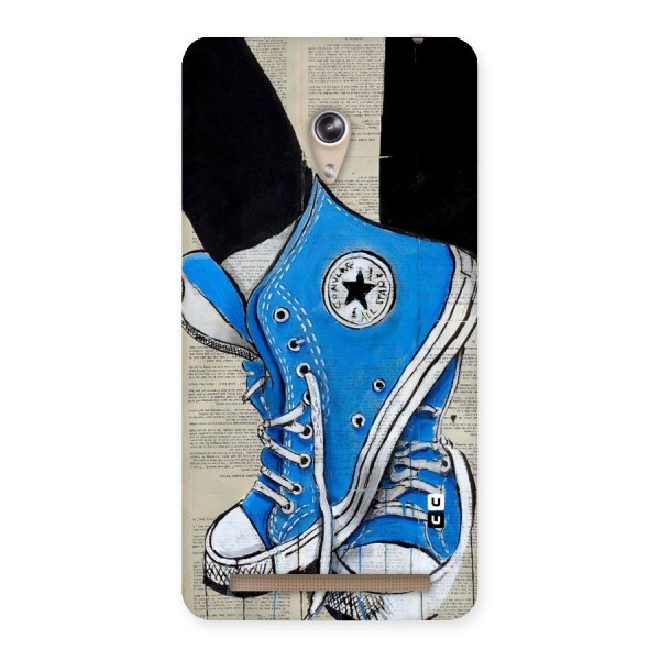 Blue Shoes Back Case for Zenfone 6