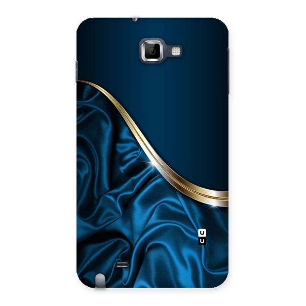 Blue Smooth Flow Back Case for Galaxy Note