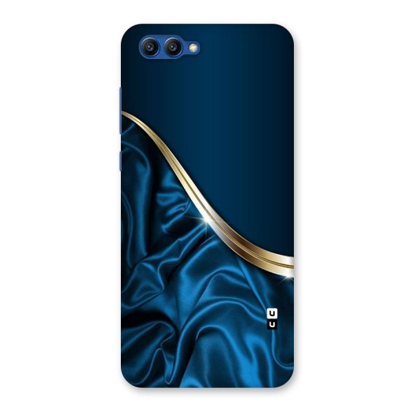 Blue Smooth Flow Back Case for Honor View 10