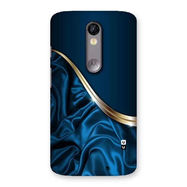 Blue Smooth Flow Back Case for Moto X Force